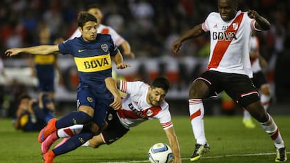 Casco llegó a River un miércoles y el domingo debutó ante Boca; se convirtió en una referencia