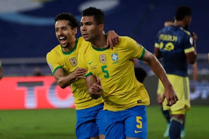 Casemiro y Marquinhos buscan liderar a Brasil desde la entrega, en su lucha por la sexta copa