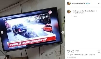 Casermeiro hacer referencia a su situación judicial en su cuenta de Instagram