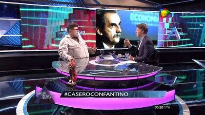 Casero analizó junto a Fantino la actualidad del país