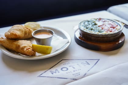 Casero y abundante: así se definen los platos del menú