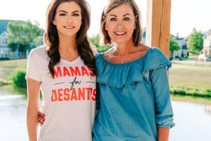 Casey DeSantis se presentó en un evento en Iowa para apoyar a su marido, Ron DeSantis