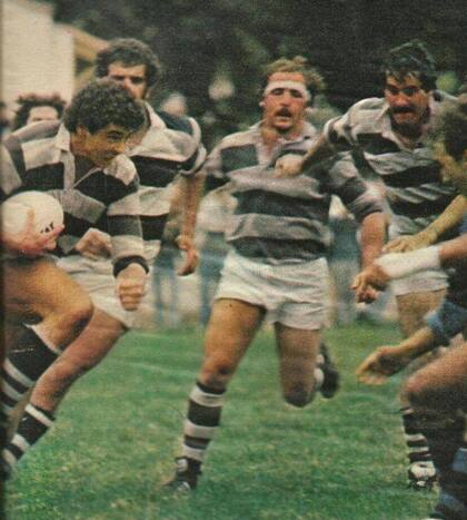 CASI 1981. equipo de rugby