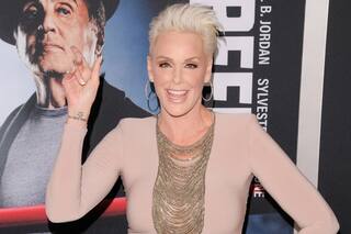 Brigitte Nielsen se reencontró con Stallone en el rodaje de Creed II