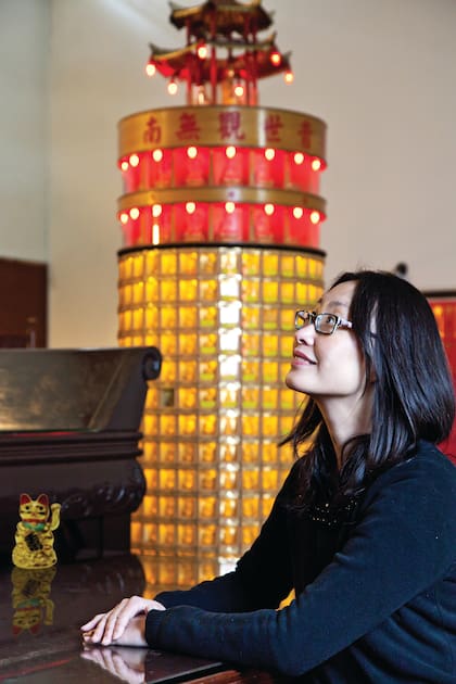 Ana Kuo, presidenta de la Asociación Cultural Chino Argentina (ACCA)