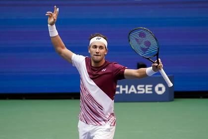 Casper Ruud celebró ante Khachanov y espera rival en la final del US Open