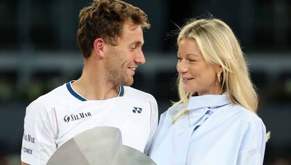 Casper Ruud y Maria Galligani