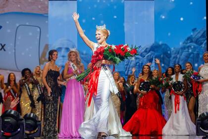 Cassie Donegan fue coronada como Miss América 2026 (Instagram/@missamerica)