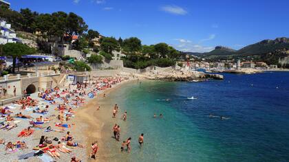 Cassis, con los pies en la arena