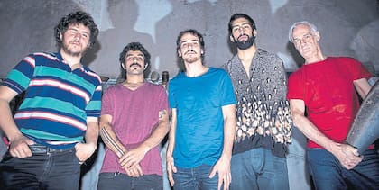 Castagneris, Zunana, Pallas, Vidal y Spinetta, un quinteto con vuelo propio