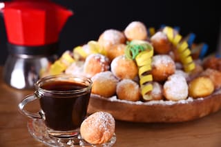 Castagnole, buñuelos del Carnaval de Venecia