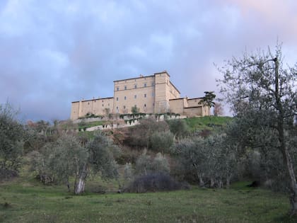 El Castello di Potentino, adonde la artista fue a hacer una residencia