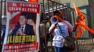 Castillo está encarcelado en el mismo penal que el expresidente Alberto Fujimori.