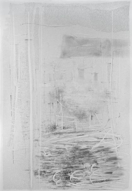 Catalina Chervin primer premio dibujo Salon Belgrano