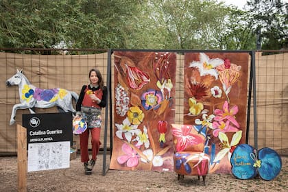 Catalina Guerrico participó de la edición Jardín Fest 2022 y volverá a estar presente con su obra.