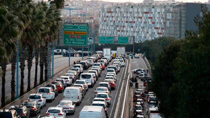 Cataluña: caos de tránsito por 50 piquetes en reclamo de la libertad de los independentistas presos