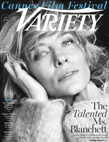Cate Blanchett, en la revista Variety
