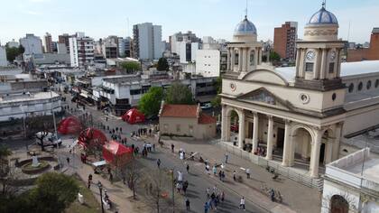 catedral de Moron, peregrinacion a pie a lujan