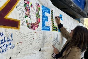 Catherine Fulop dejó un mensaje después de votar en la Argentina