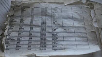 Catherine recibió una lista que registraba cientos de muertes de niños en la institución St Mary's
