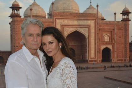 Catherine Zeta-Jones y Michael Douglas