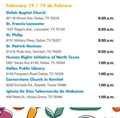 Catholic Charities Dallas ofrece varias fechas en las que se puede retirar comida (Facebook Catholic Charities Dallas)