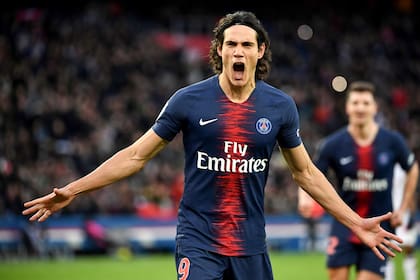 Cavani convirtió a los 42 minutos del primer tiempo