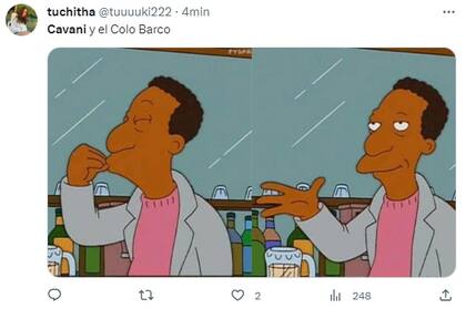 Cavani debuta en la Libertadores bajo la camiseta de Boca y las redes estallan de memes