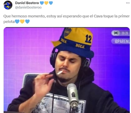 Cavani es titular en Boca ante Nacional y estallaron los memes en las redes
