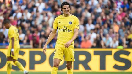 Cavani no pudo mantener el andar perfecto en la Liga