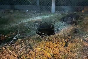 Cavaron un boquete para robar en un barrio privado