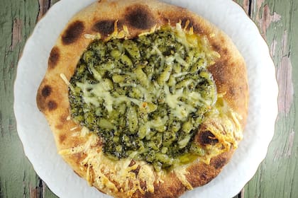 Cavatelli al Pesto en The Pizza