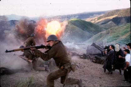 Caviezel fue uno de los soldados en "La delgada línea roja"