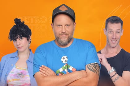 Cayetano y el equipo de No trates de entenderlo, Metro 95.1