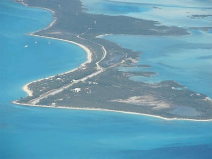 Cayo Norman desde el aire