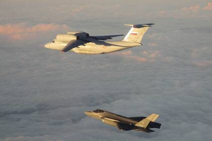 Cazas F-35A de los Países Bajos interceptaron aviones rusos que sobrevolaban el Mar Báltico (Crédito: Ministerio de Defensa de los Países Bajos)