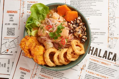 Cebiche del puerto de Barra Chalaca