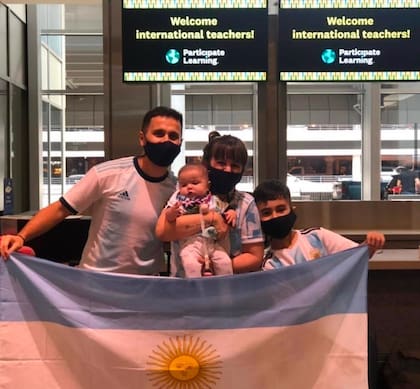 Cecilia Camarero y su familia llegaron a los Estados Unidos durante la pandemia