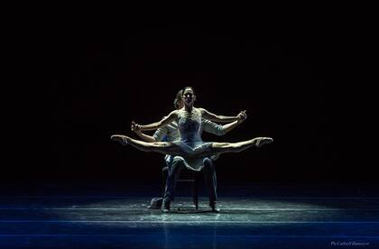 Cecilia Figaredo y Alejandro Parente también eligieron un tango piazzolliano: "Kicho", obra de Julio López