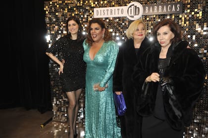 Cecilia Milone, Costi, Marta González y Nora Cárpena