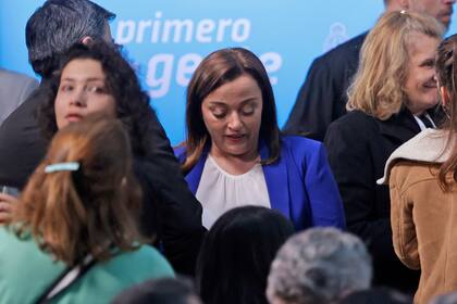 Cecilia Moreau, presidenta de la Cámara de Diputados