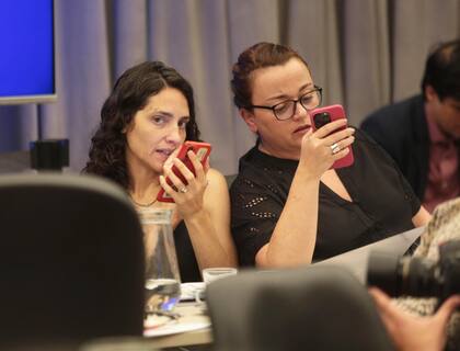 Cecilia Moreau y Paula Penacca, dos figuras claves del bloque peronista
