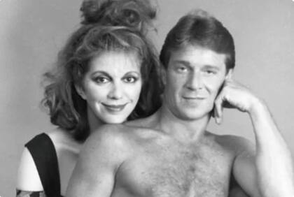 Cecilia Rossetto y Adrián Ghio en Pareja abierta, de Darío Fo y Franca Rame, en una de las tantas fotos sacadas por Omar Balducci