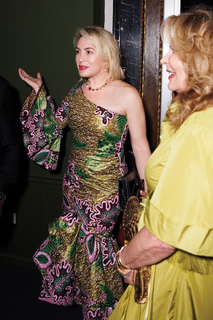 Cecilia Zepeleto fue acompañada por su madre.