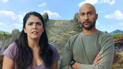 Cecily Strong y Keegan-Michael Key en Schmigadoon!