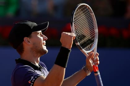 Celebra Thiem: se desquitó de Nadal después de haber perdido en el mismo escenario la final de 2017.