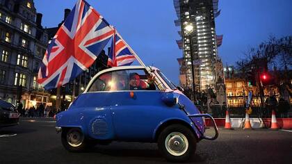 Celebración del Brexit