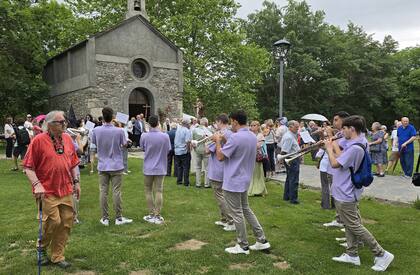 Celebración del patrón de Llívia en la Ermita de Sant Guillem de la Prada