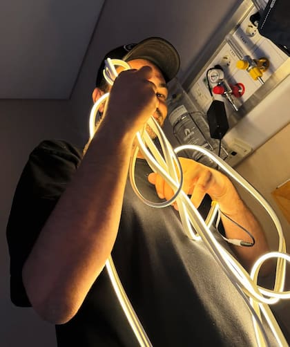 Celeste Cid compartió fotos de su internación (Foto: Instagram @mcelestia)