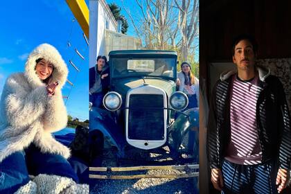 Celeste Cid y Santiago Korovsky compartieron en sus redes las mejores postales de su escapada romántica a Carmelo (Foto: Instagram @santikorovsky)